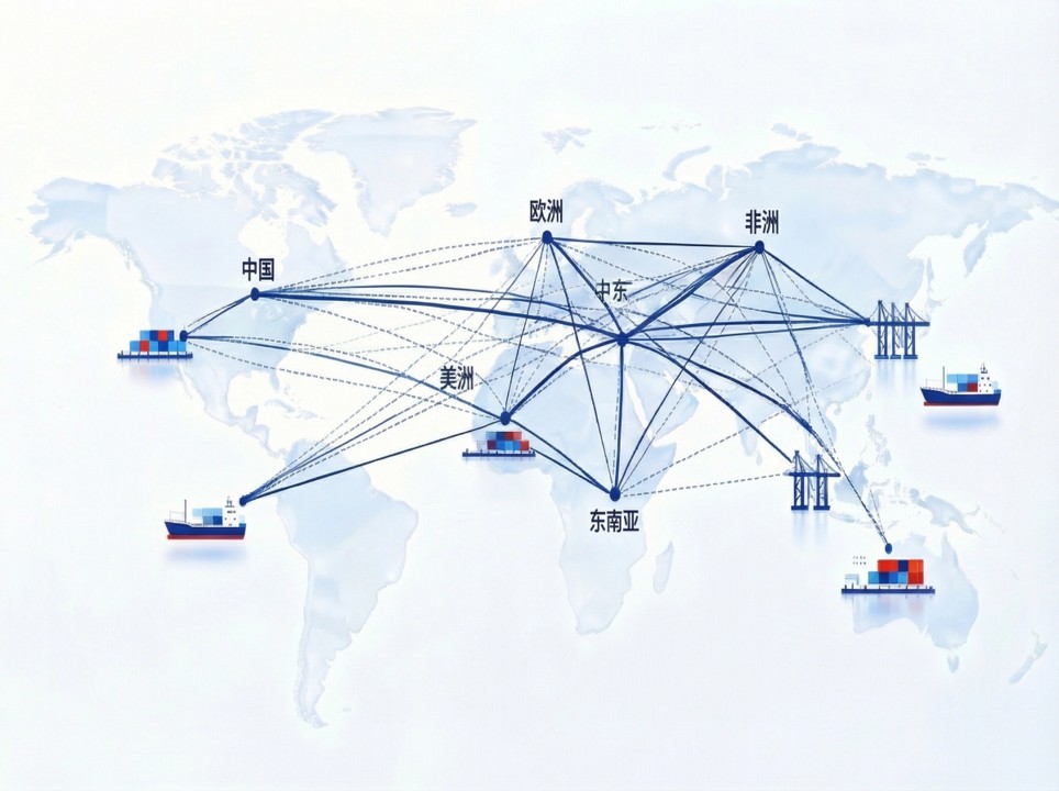 全球业务网络地图